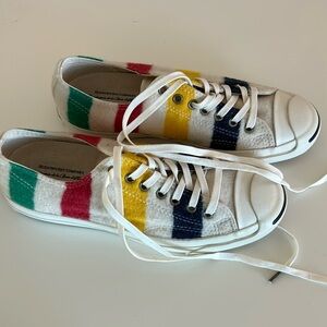 Brand new without tags. Hudson Bay converse sneakers